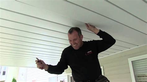 removing vinyl ceiling panels